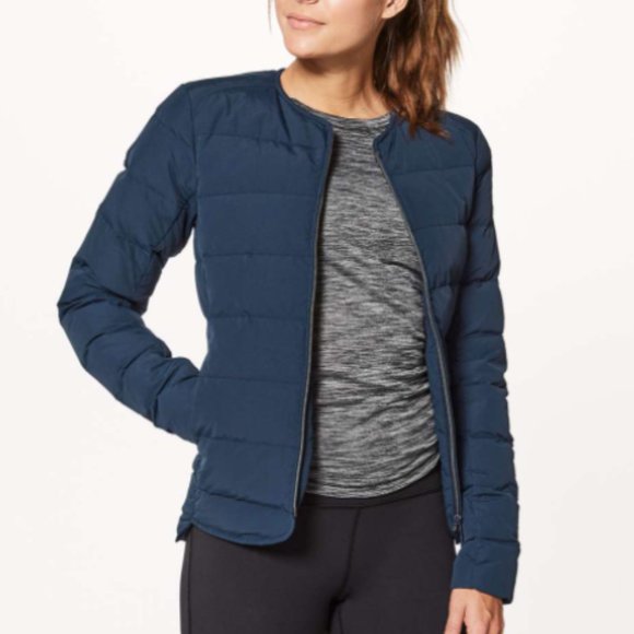 lululemon athletica Jackets & Blazers - Lululemon puffer jacket size 6 blue